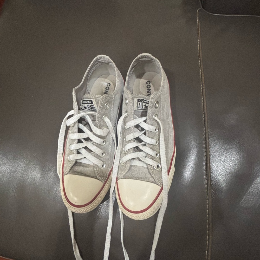 Converse Gray and White High-Tops